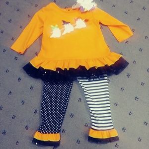 GIRLS SZ.-3T HALLOWEEN OUTFIT NWT